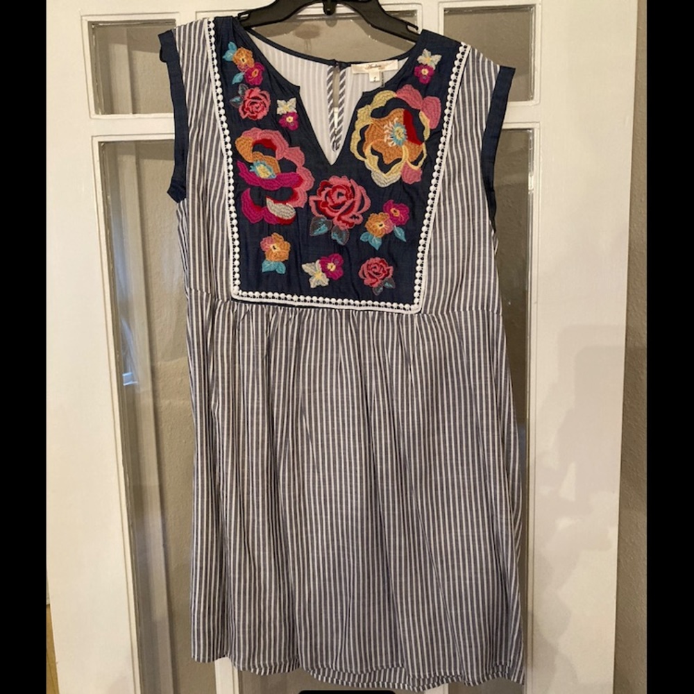 Embroidered dress